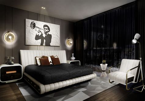 Modern Bedroom Design Black