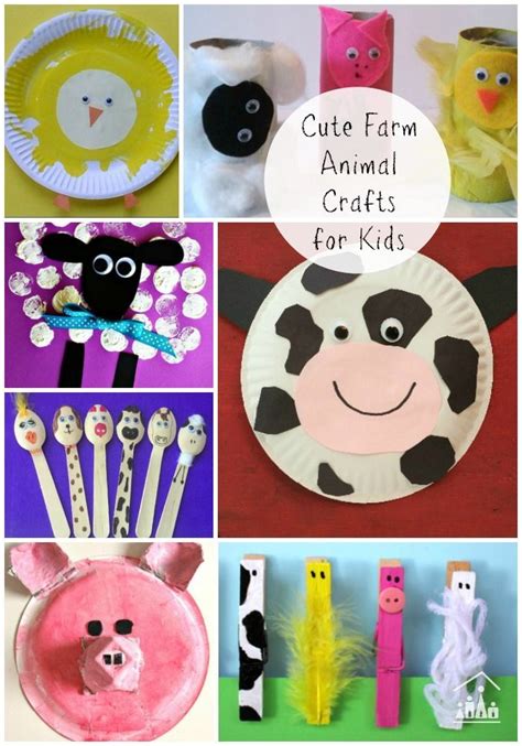 Farm Animals Crafts For Kids