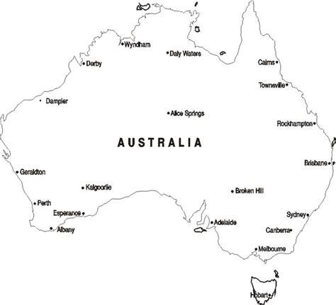 australia4.gif (728×662) | Printable maps, Australia map, Maps for kids