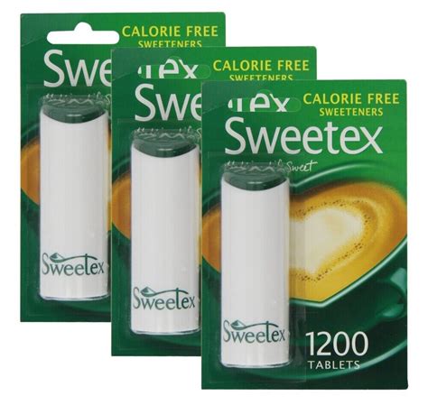 Sweetex Tablets Dispenser 1200 Tablets, PACK OF 3 5000167001013 | eBay