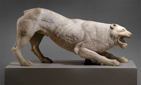 Marble statue of a lion | Greek | Classical | The Metropolitan Museum ...