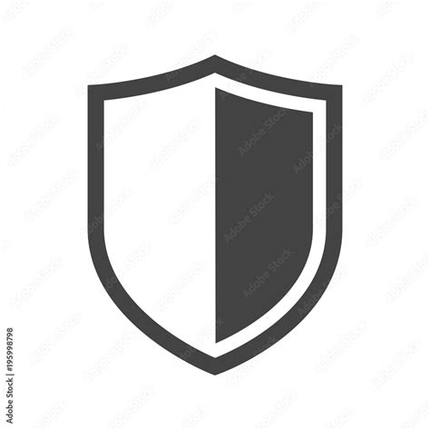 Vector shield icon. Security vector icon collection. Protection logo ...