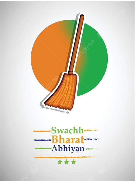 Swachh Bharat Abhiyan Or Clean India Mission Poster Birthday Map Vector ...