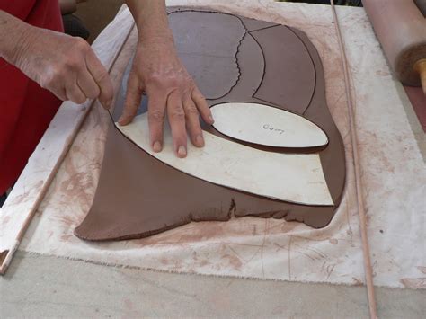 ANN TUBBS POTTERY STUDIO: Oval Forms; slab-built: part two