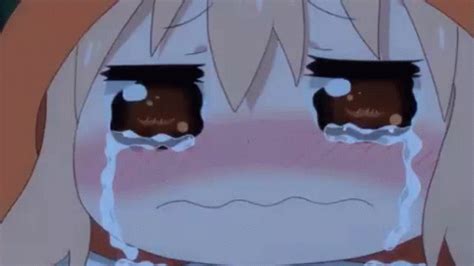 Crying Cute Anime Sad Tears | GIF | PrimoGIF