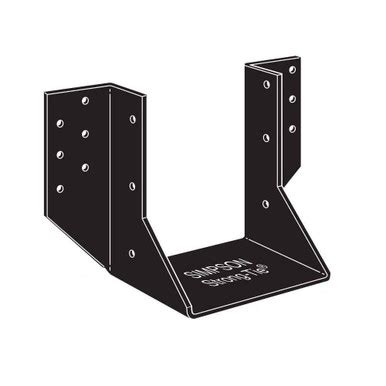 Simpson Strong-Tie OHU410-SDS3 - 4x10 Ornamental Joist Hanger Black ...