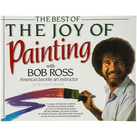 The Best Of The Joy Of Painting Book With Bob Ross – Craft N Color