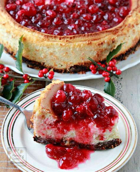 Luscious Holiday Cranberry Cheesecake - Manila Spoon