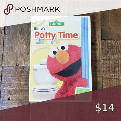 Sesame Street Elmo's Potty Time DVD | Elmos potty time, Elmo potty ...