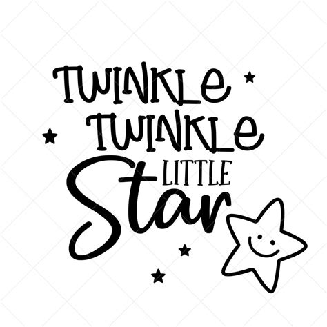 Twinkle Twinkle Little Star SVG