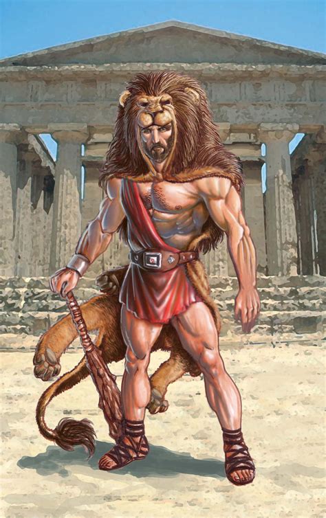 Mighty Heracles, Son of Zeus by RubusTheBarbarian on DeviantArt