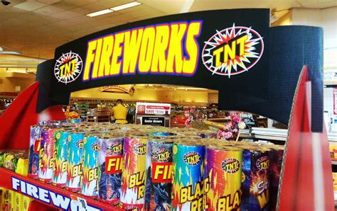 TNT Fireworks Display at Stop and Shop Stores #Fireworks #… | Flickr