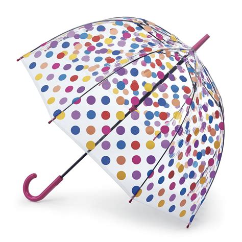 Fulton Birdcage Umbrella - Polka Dot Spots