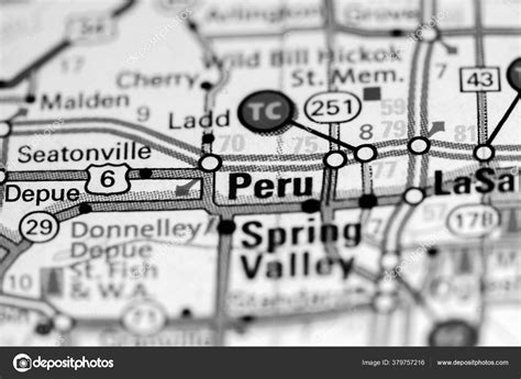 Peru Illinois Map