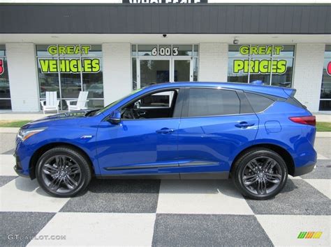 2019 Apex Blue Pearl Acura RDX A-Spec #134726142 | GTCarLot.com - Car ...