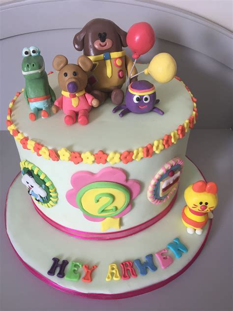 Hey Duggee cake. Second birthday cake, kids birthday cake, Hey Duggee ...