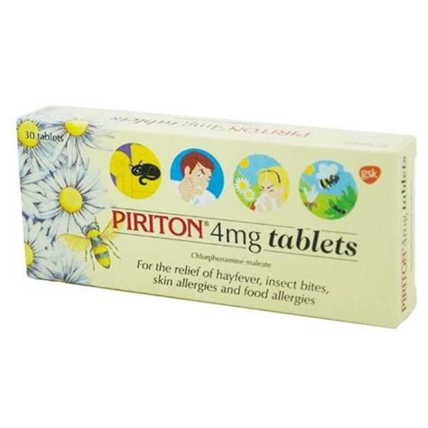 Piriton 4mg Tablets 30Pk | HealthWise