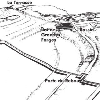 3: Idealised reconstruction of the oppidum at Bibracte in the 1st ...