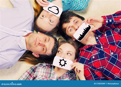 Let s be friends stock image. Image of classmates, social - 57859389