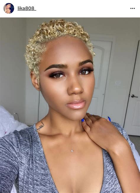 Blonde Hair On Black Women - Essence #Inspiringboard | Blonde natural ...