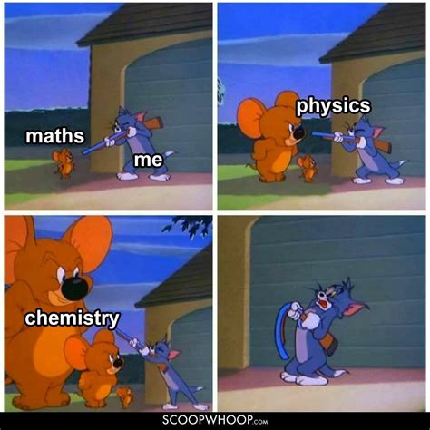 Physics - Chemistry meme