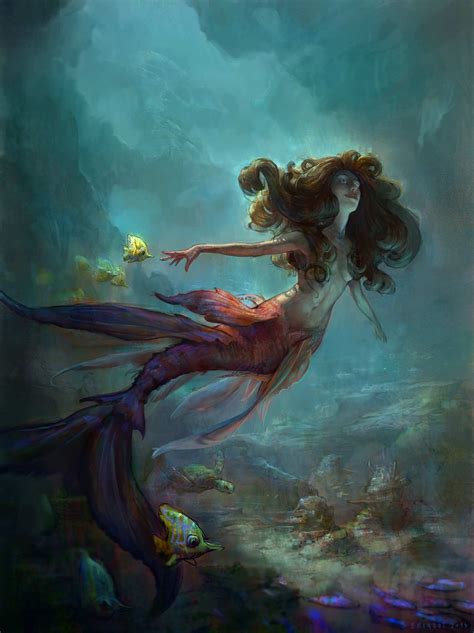 Mermaid Concept Art and Illustrations | Concept Art World