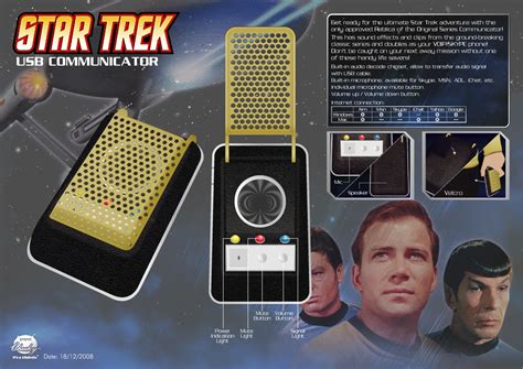 Star Trek VOIP/Skype USB Communicator Coming Soon + Bluetooth ...