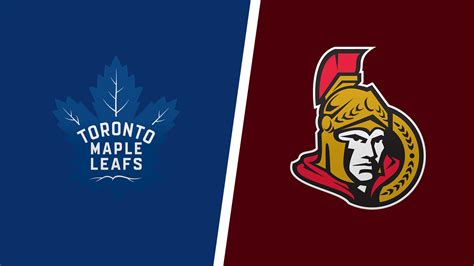 How to Watch Ottawa Senators vs. Toronto Maple Leafs Preseason Game ...