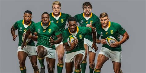 Springboks: New kit launched for the 2019 Rugby World Cup [pictures]