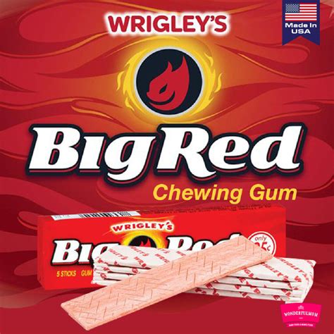 WRIGLEY'S BIG RED CHEWING GUM - Wonderfulmom.lk