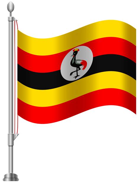 Uganda Flag PNG Clip Art