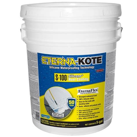 Gardner Eterna-Kote 5 Gal. S-100 Silicone Roof Coating-5570-1-30 - The ...