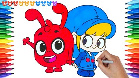 Morphle My Cute Coloring Pages Wecoloringpagecom