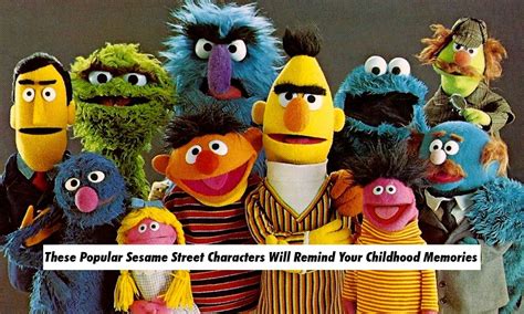 Sesame Street Characters Faces And Names