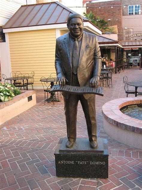 Fats Domino Statue | Louisiana art, Statue, New orleans