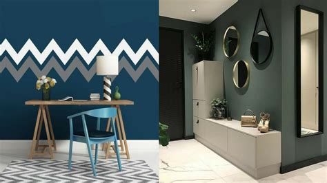 Wall Painting Designs Ideas : Geometric Wall Painting Ideas For Your ...