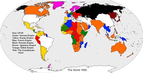 Image - The World 1890.jpg | Alternative History | FANDOM powered by Wikia