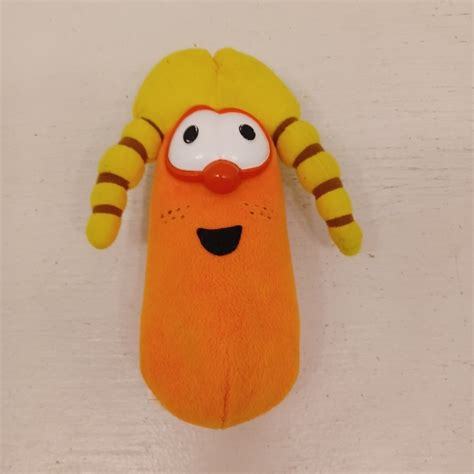 VeggieTales | Toys | Plush Veggietales Laura Carrot Gibson Big Idea Inc ...