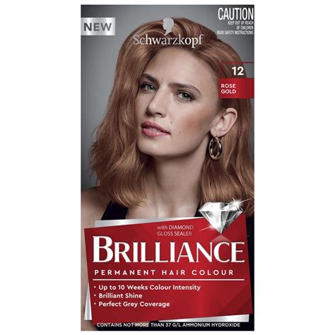 Buy Schwarzkopf Brilliance 12 Rose Gold Online at Chemist Warehouse®