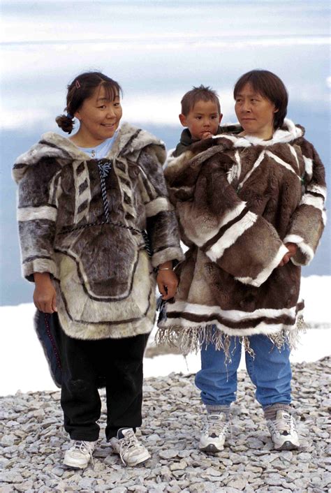 Inuit Caribou Fur Clothing