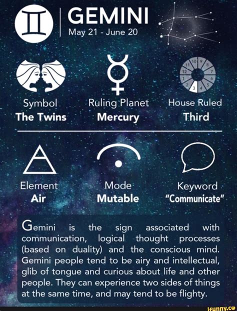 GEMINI Gemini is the sign associated with communication, logical ...