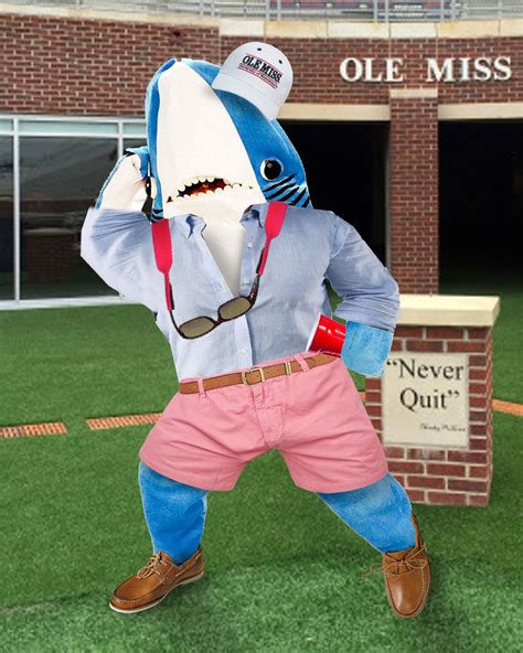 LEAKED: Image of Ole Miss’ new landshark mascot - Good Bull Hunting