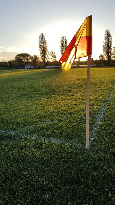 Football field, flag, mark, rush, ball sports - free image from needpix.com