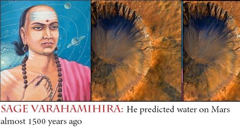 Sage Varahamihira: He predicted water on Mars almost 1500 years ago ...