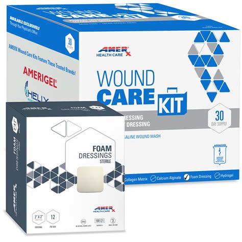 AMERX Wound Care Kit - Foam Dressing | AMERX Health Care