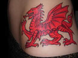 Welsh Flag Tattoos