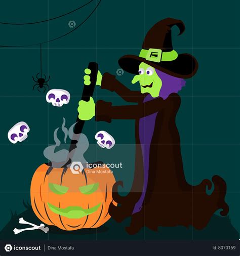 Wizard Animated Illustration download in JSON, LOTTIE or MP4 format