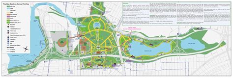 Flushing Meadow Park Map – Map Of California Coast Cities