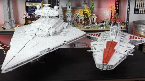 LEGO-ны салыстырыңыз Star Wars UCS Venator - UCS Imperial Star ...