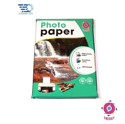 Papel Fotográfico Brillantes / Adhesivos A4 | Clover SpA